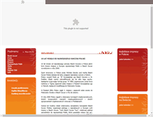Tablet Screenshot of beachsoccer.pl